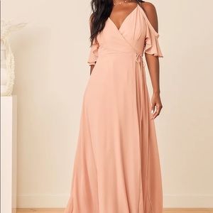 Lulus Maxi Blush Dress
